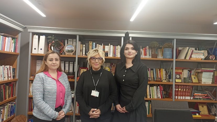 Forensic Sciences Student Gizem Şahin was elected as a full member of YÖKAK Student Commission.
